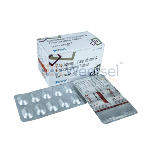 Aceclofenac, Paracetamol and Chlorzoxazone Tablets By WEEFSEL PHARMA