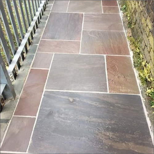 Autumn Brown Sandstone Slab Application: Flooring