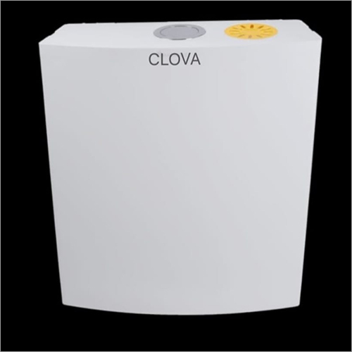 White Clova Flush Tank