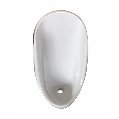 White Mens Half Stall Urinal