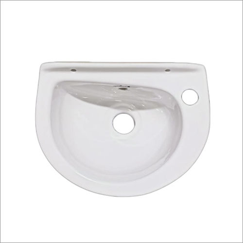 White 12 X 9 Inch Wash Basin