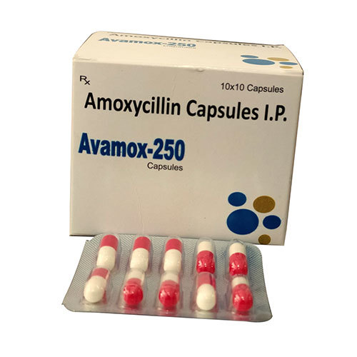 250 mg Amoxicillin Capsules I.P