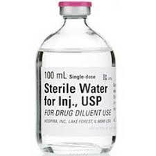 Liquid Sterile Water For Injection