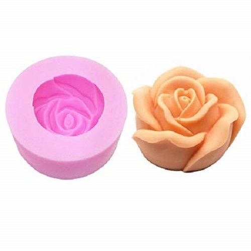 Designer Candle Rose Moulds - Mold