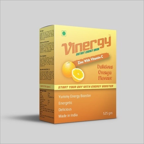525 Gm Instant Energy Drink Packaging: Box
