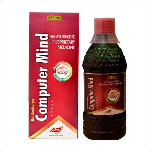 450Ml Computer Mind Syrup Age Group: For Adults