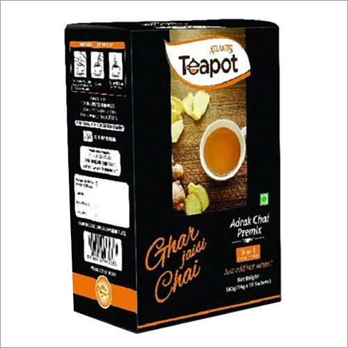 Atlantis Teapot Instant Ginger Tea Premix Single Serve Sachet