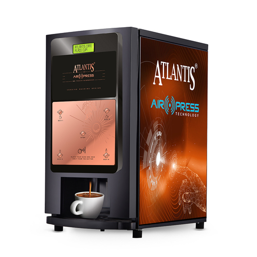 Atlantis Air Press Touchless Tea And Coffee Vending Machine 3 Lane