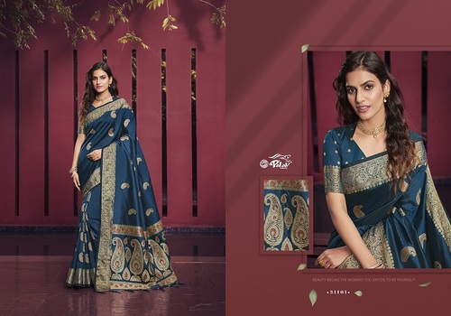 6 Banarsi  Silk Saree