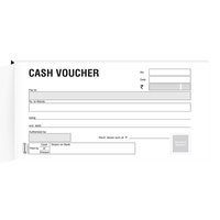 Cash Voucher Book 100 Pages