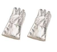 ALUMINIZED HEAT RESISTANT HAND GLOVES