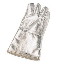 ALUMINIZED HEAT RESISTANT HAND GLOVES