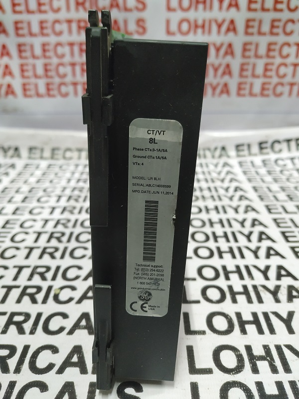 GE Multilin UR 8LH CT/VT 8L MODULE