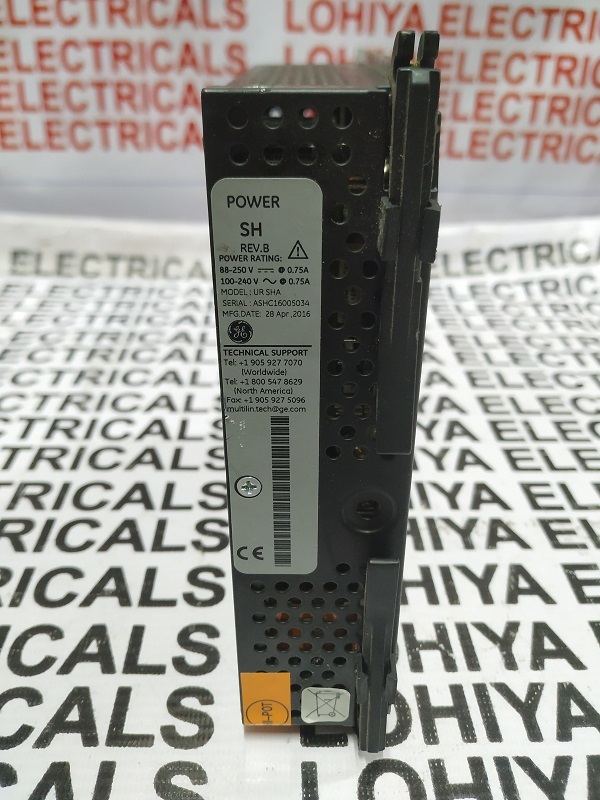 GE Multilin UR SHA POWER SH MODULE