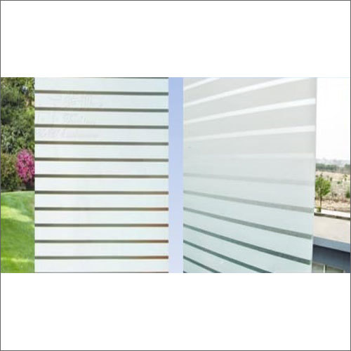 1 Inch White Broad Lines Film