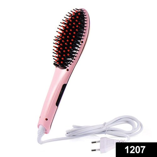 Fast Hair Straightener Brush with Temperature Control By DEODAP INTERNATIONAL PRIVATE LIMITED