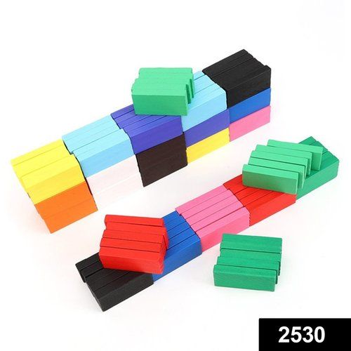 120 Pcs 12 Color Dominos Blocks Set Age Group: 1-2 Yrs