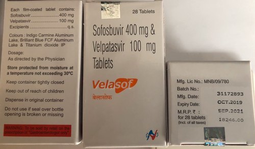 Velasof Tab (Sofosbuvir 400Mg Velpatasvir 100Mg)