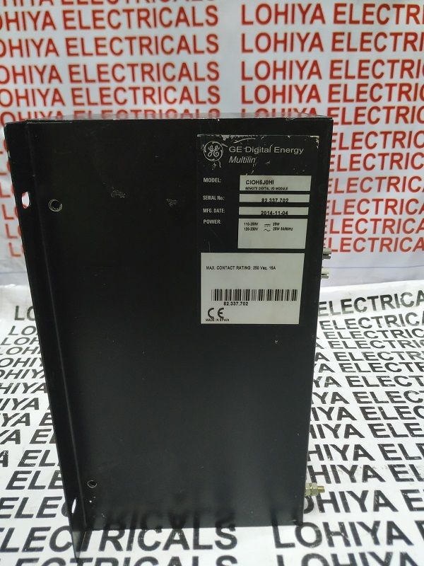 GE DIGITAL ENERGY MULTILIN CIOH5J0HI REMOTE DIGITAL I/O MODULE