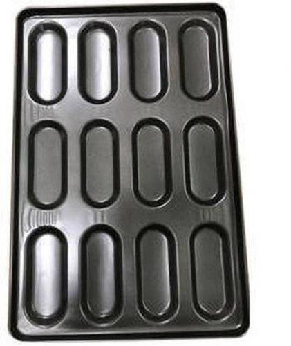 Black 13X18 Inch Aluminium Hot Dog Tray