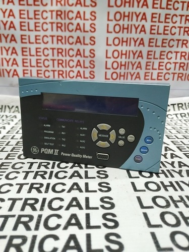 GE DIGITAL PQM II POWER QUALITY METER PQMII-T20-C- By LOHIYA ELECTRICALS
