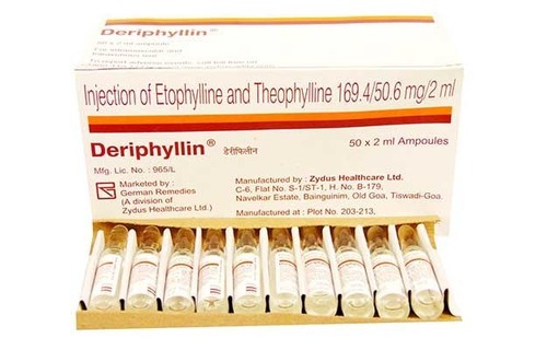 Liquid Theophylline + Etofylline Injection