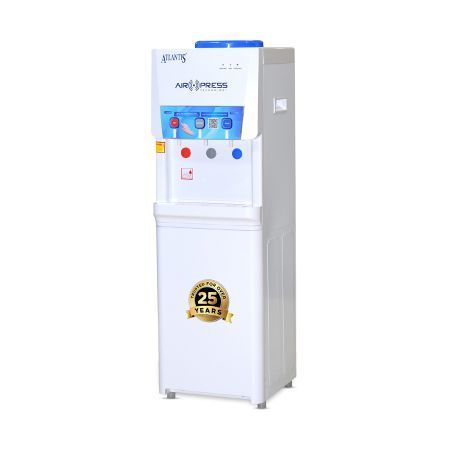 Atlantis Air Press Touchless Hot Normal and Cold Floor Standing Water Dispenser