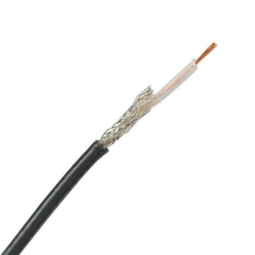 Black Pvc Rg 174 Coaxial Cable