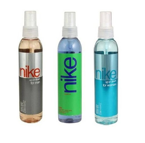 Nike Up Or Down For Men + Green For Men + Up Or Down For Women Body Mist - For Men & Women 200ml