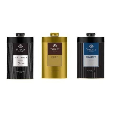 Yardley London Classic Gold And Elegance Combo Talc (3 x 100 g)