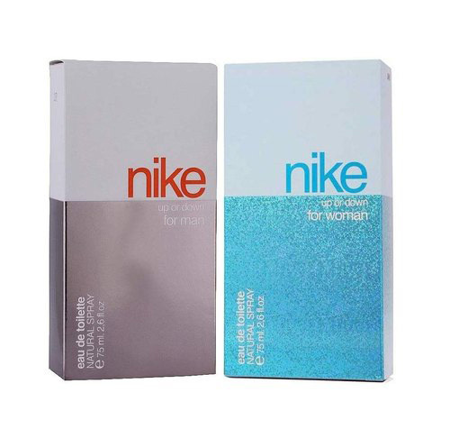 Nike Combo Pack Of Men & Women Up or Down EDT- Pack Of 2