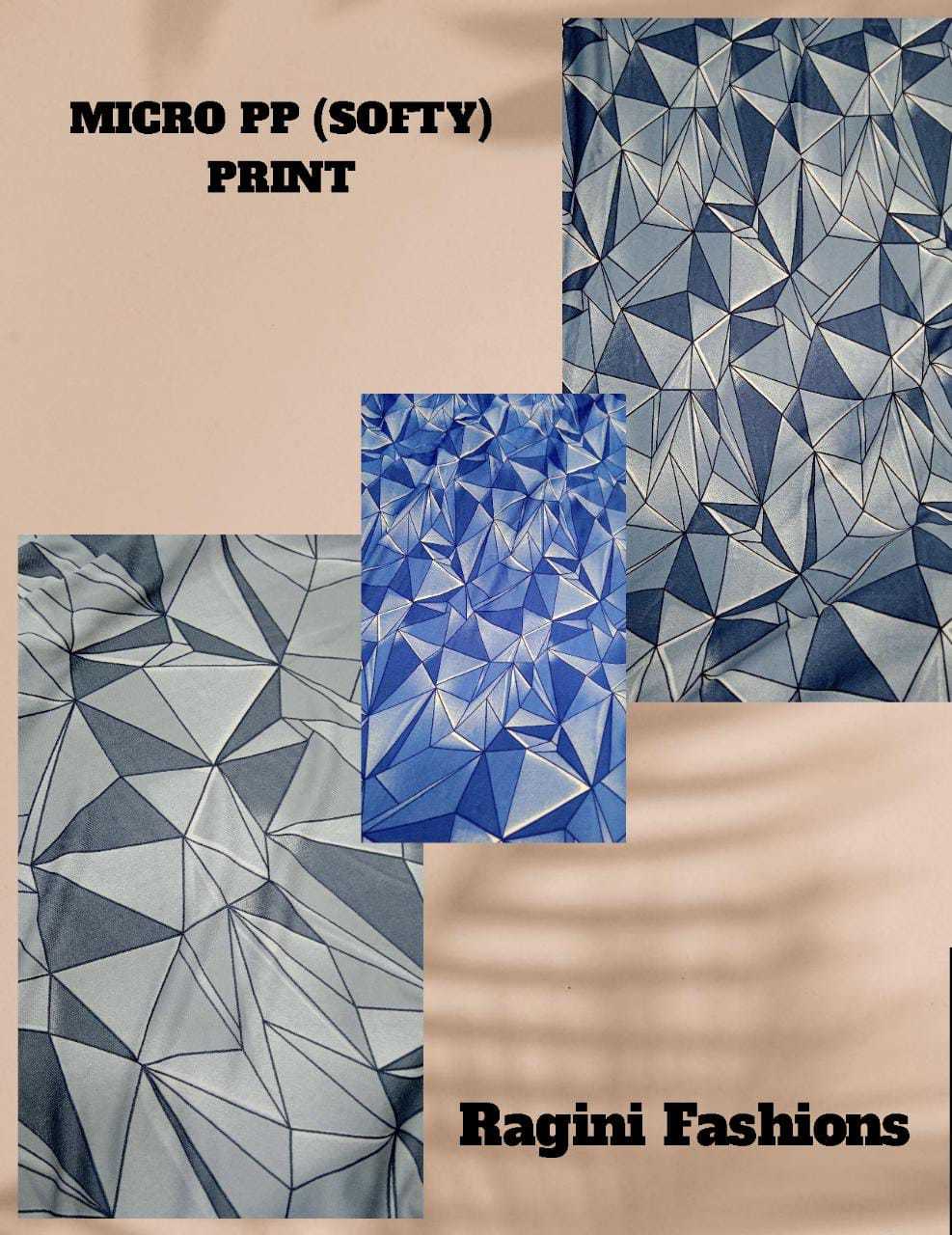 Polyester Micro P.P Softy Print fabric