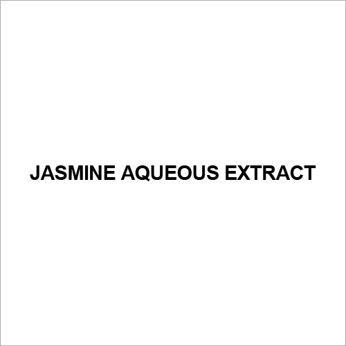 Jasmine Aqueous Extract