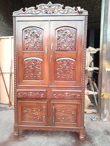 Wooden Antique Wardrobe By STEPS TRADERS