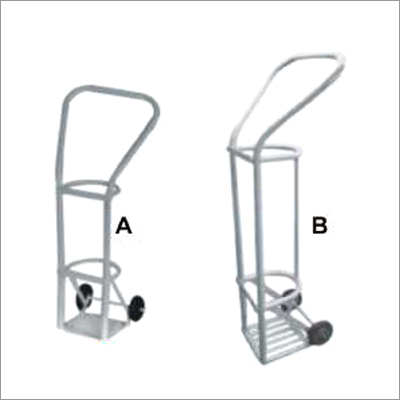 Trolley For Oxygen Cylinder By B.S.A. SURGICALS