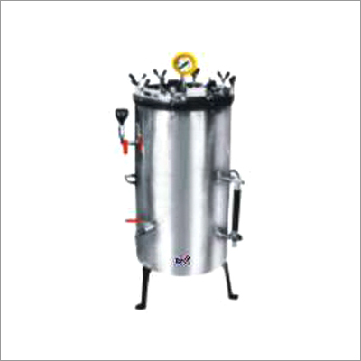 Vertical High Pressure Steam Sterilizer Autoclave By B.S.A. SURGICALS