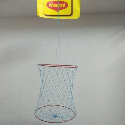 Blue Plastic Net Display Basket