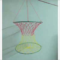 Hanging Plastic Net Display Basket Hardness