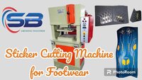 Footwear Sticker Cutting Machine - Cutting Material: Vinyl