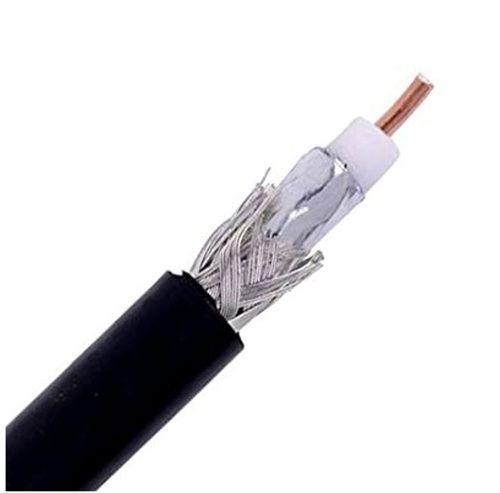 Rg 58 Alloy Cable - Color: Black/White