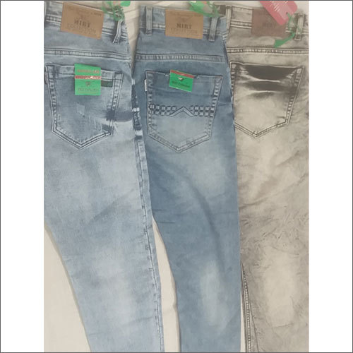 Available In Different Color Mens Casual Jeans