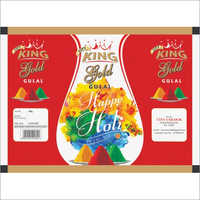 Holi Colour Packaging Pouch