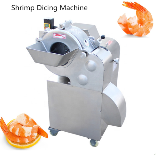 Automatic shrimp dicing machine shrimp cube cutting machine