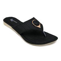 Ladies Black Flats Slipper