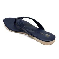 Ladies Navy Blue Footwear