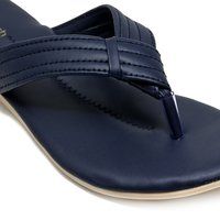 Ladies Navy Blue Footwear