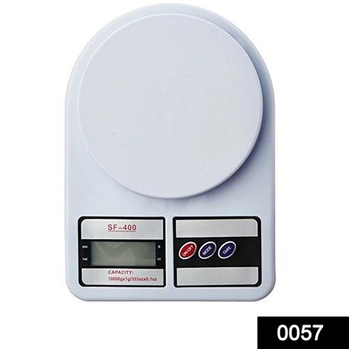 White 0057 Digital Weighing Scale (10 Kg)