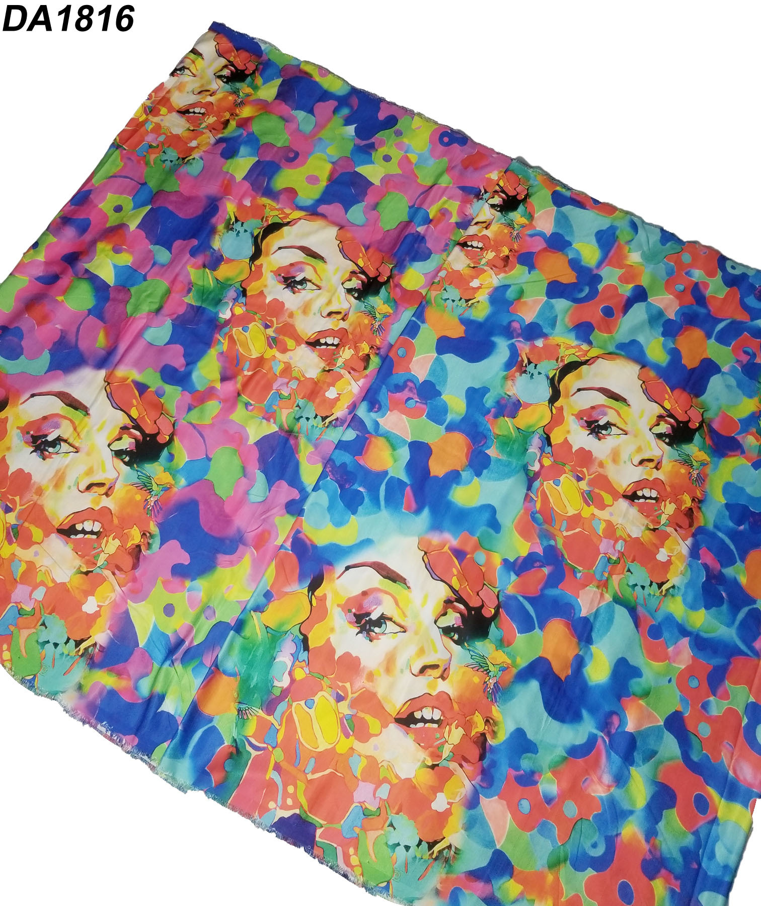 DeeArna Export's Fancy Multi-Design Digital Print Khadi Rayon Unstitch Fabric Material for Women   s Clothing (58