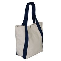 12 Oz Natural Canvas Bag With Web Handle