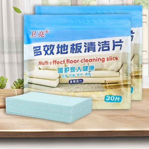 30 PCS FLOOR TILE CLEAN TABLETS CLEANING SLICES WITH FRESH FRAGRANCE